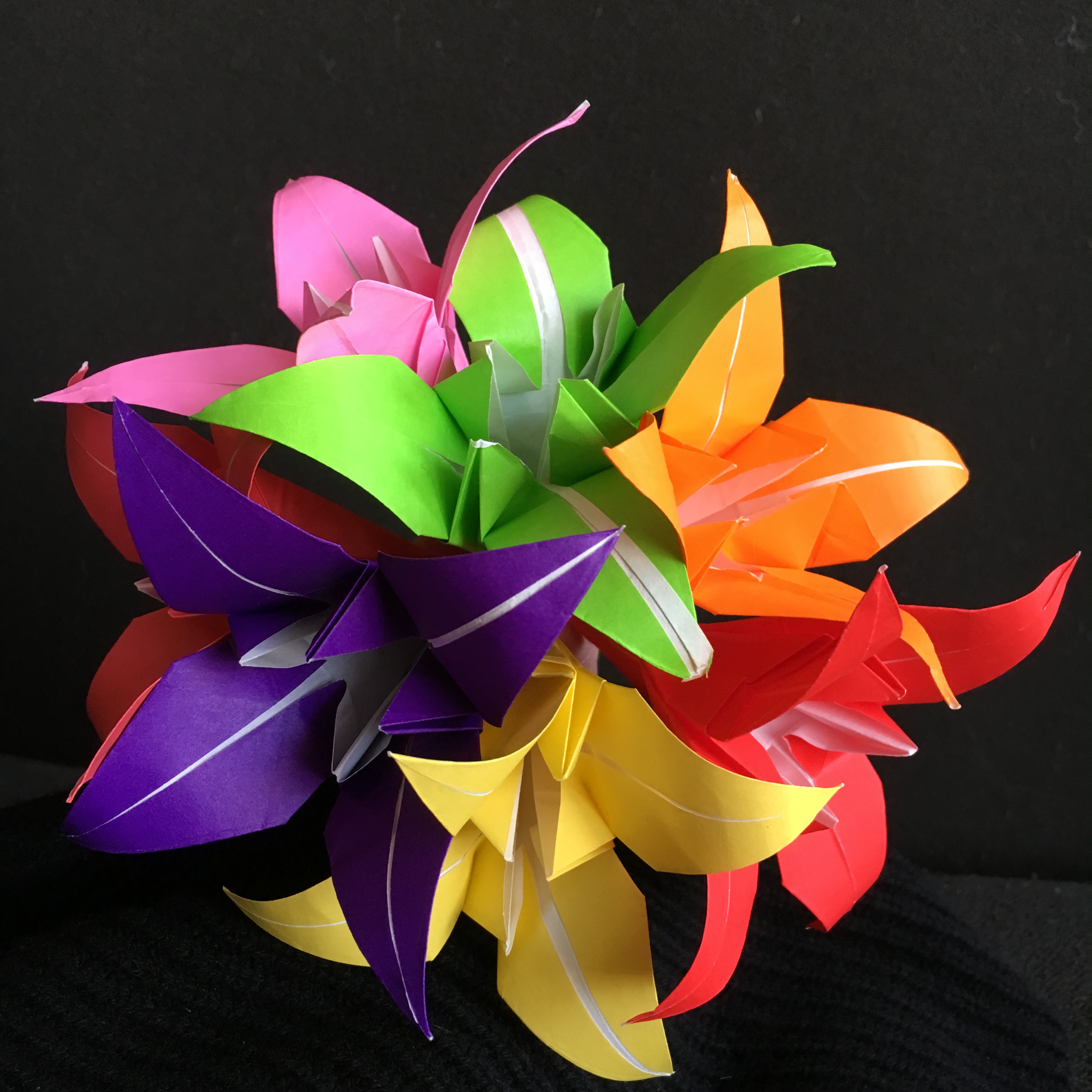fleurs-origami