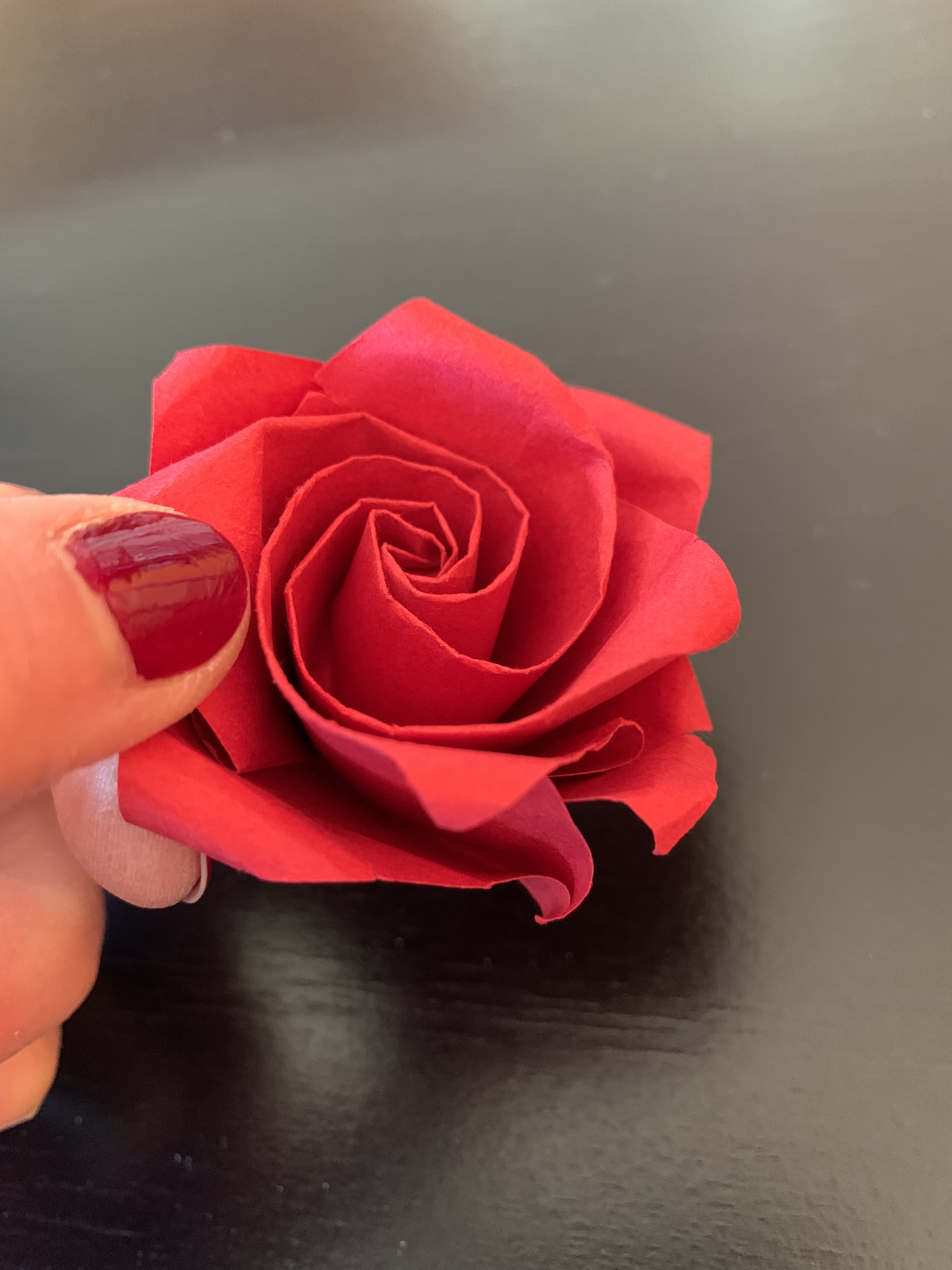 Rose Rouge Origami